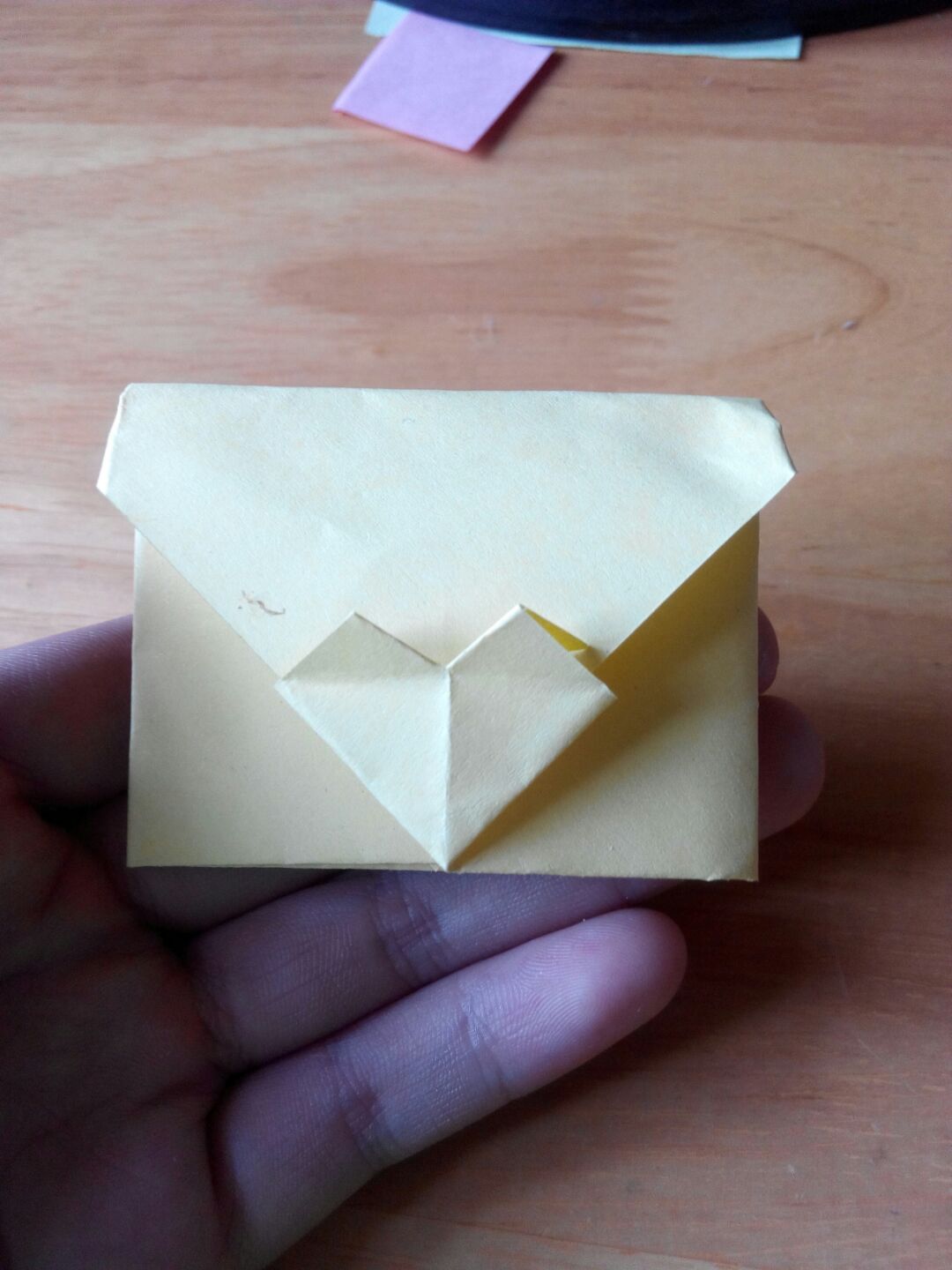 折纸爱心表白小信封创意,爱心信封情书折纸