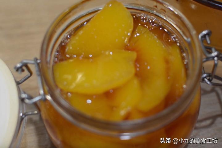 冷藏黄桃怎么做罐头,做黄桃罐头黄桃和冰糖的比例