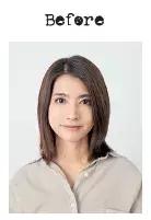 剪了个新刘海后，美颜滤镜我都删了