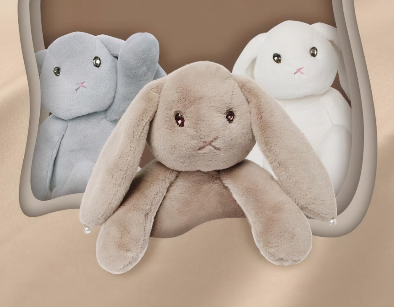 这个冬天，哈一代给你送上最可爱的毛绒玩具咯