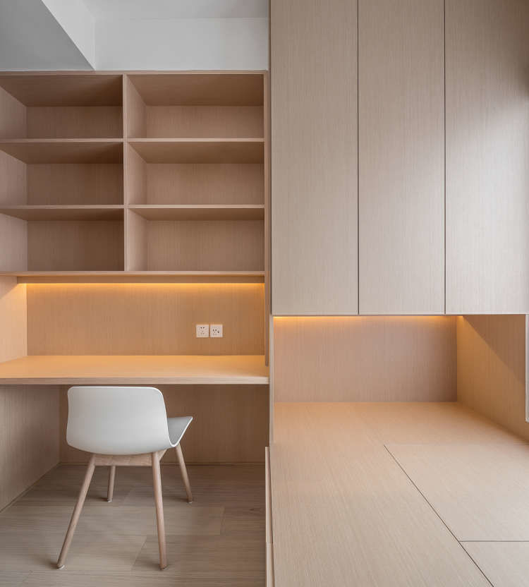 50-60平米小户型设计轻奢奶油风,能温暖人心的永远不是钱财和外貌