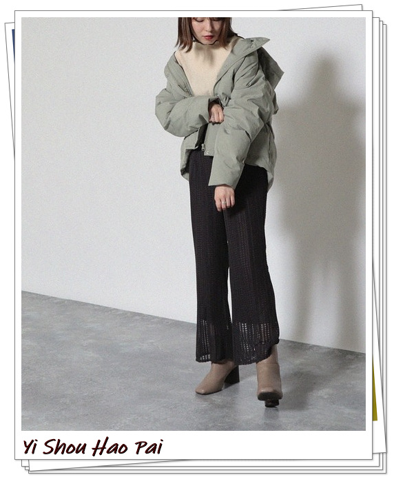 不同版型羽绒服穿搭女,145矮个子短款羽绒服