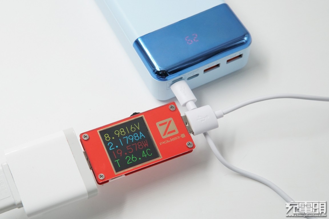 羽博30000毫安65w充电宝评测oppo,羽博车载快充充电器