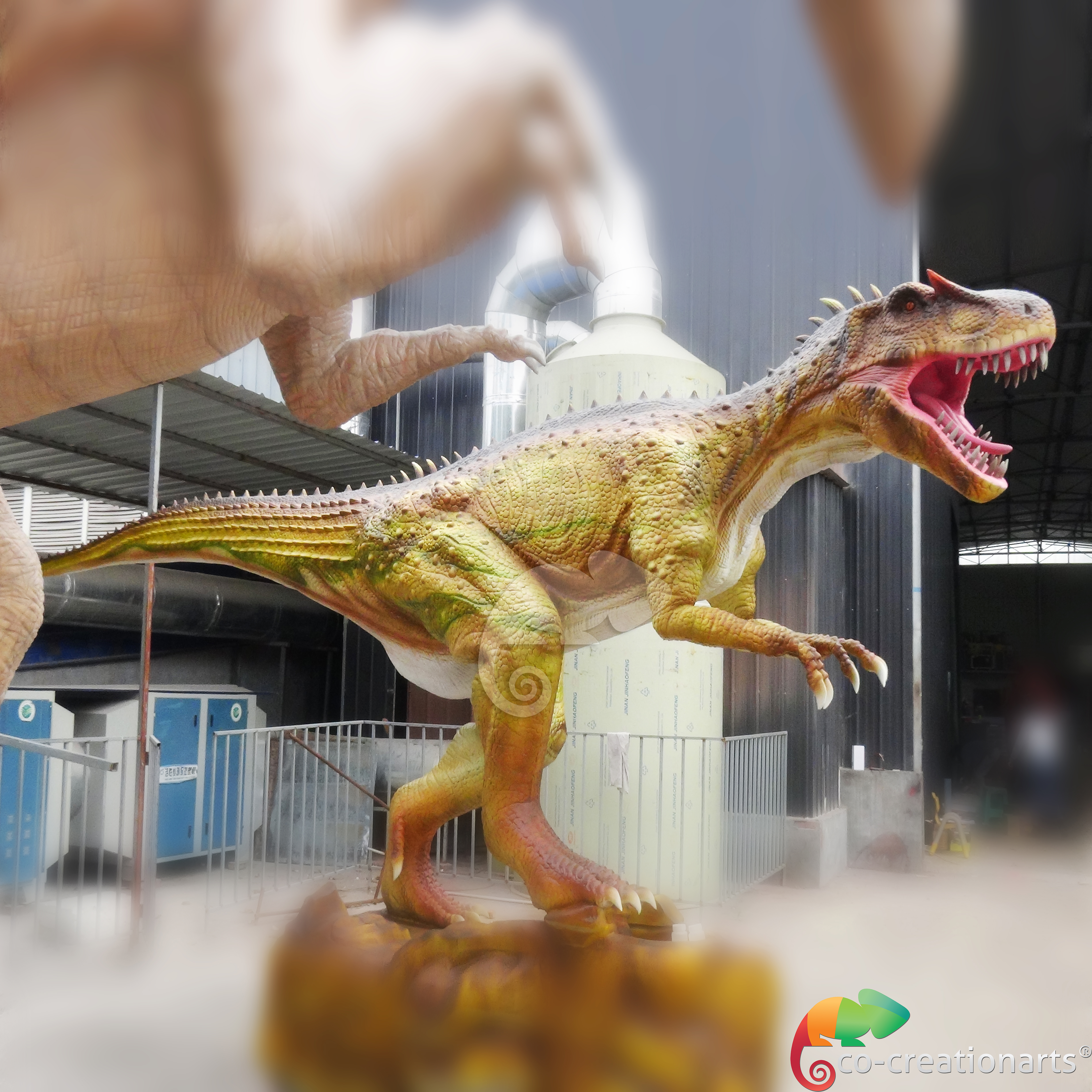 恐龙模型仿真会动,国外仿真恐龙可动模型