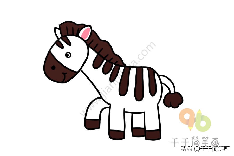 幼儿简笔画入门动物图片,2-6岁幼儿启蒙动物简笔画