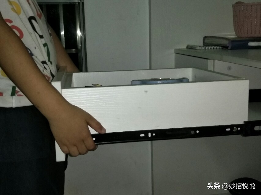 取抽屉,抽屉轨道取出技巧