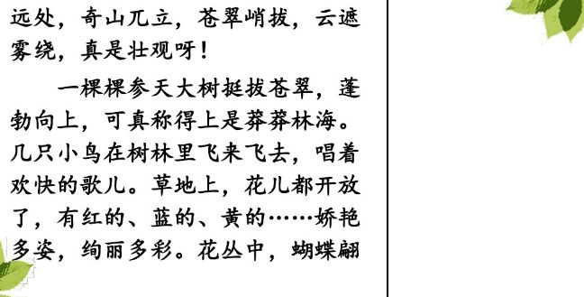 三年级作文这儿真美300个字怎么写,这儿真美优秀范文300字作文三年级