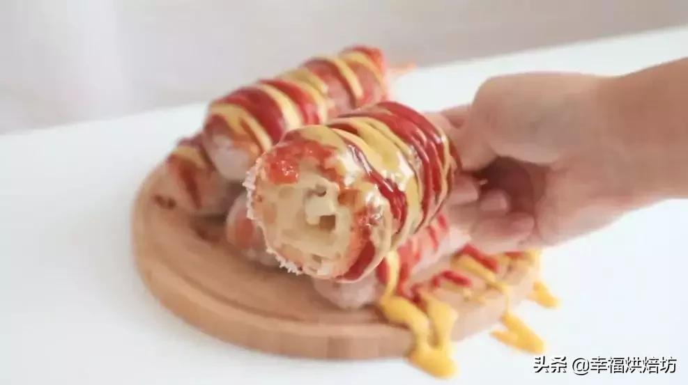 芝士热狗零食,香甜酥脆芝士热狗