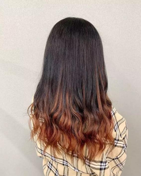 微潮色染发颜色推荐,恶魔紫色