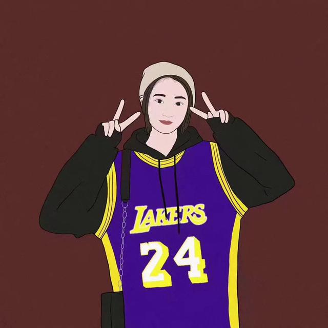 篮球头像男生女生,篮球卡通头像