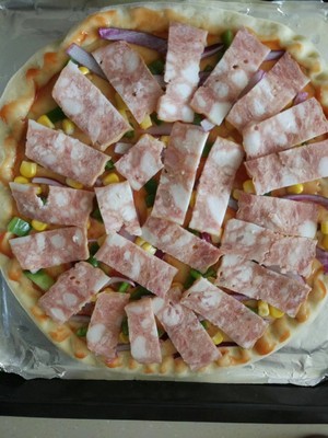 奶酪培根泡菜披萨,宝宝披萨菜谱大全