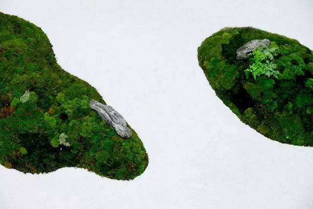 枯山水庭院景观制作过程,庭院枯山水施工做法