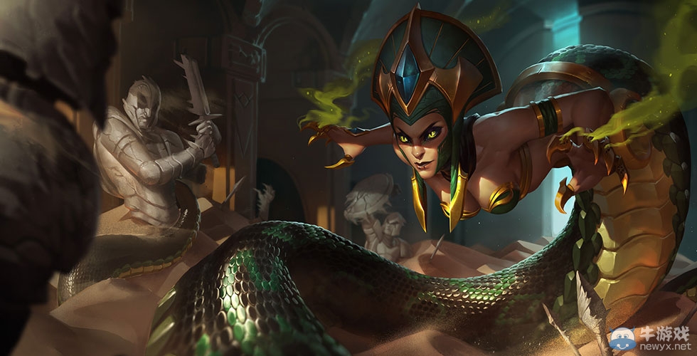 魔蛇之拥卡西奥佩娅万圣节,英雄联盟魔蛇之拥出装