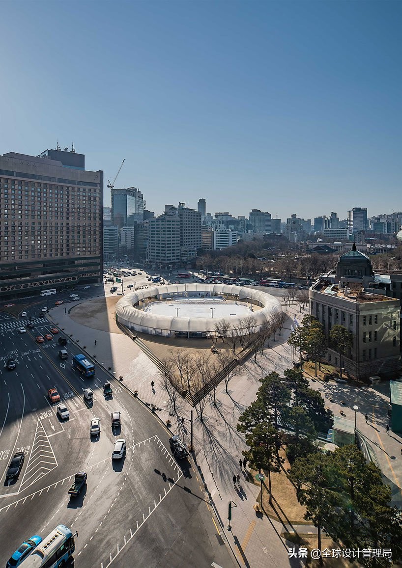 首尔滑冰场,室内溜冰场的设计