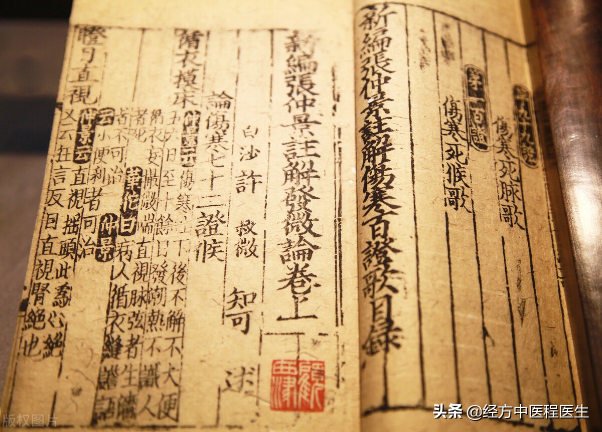 经方中医程医生：三部六病版《伤寒论今释》白头翁汤证之第371条