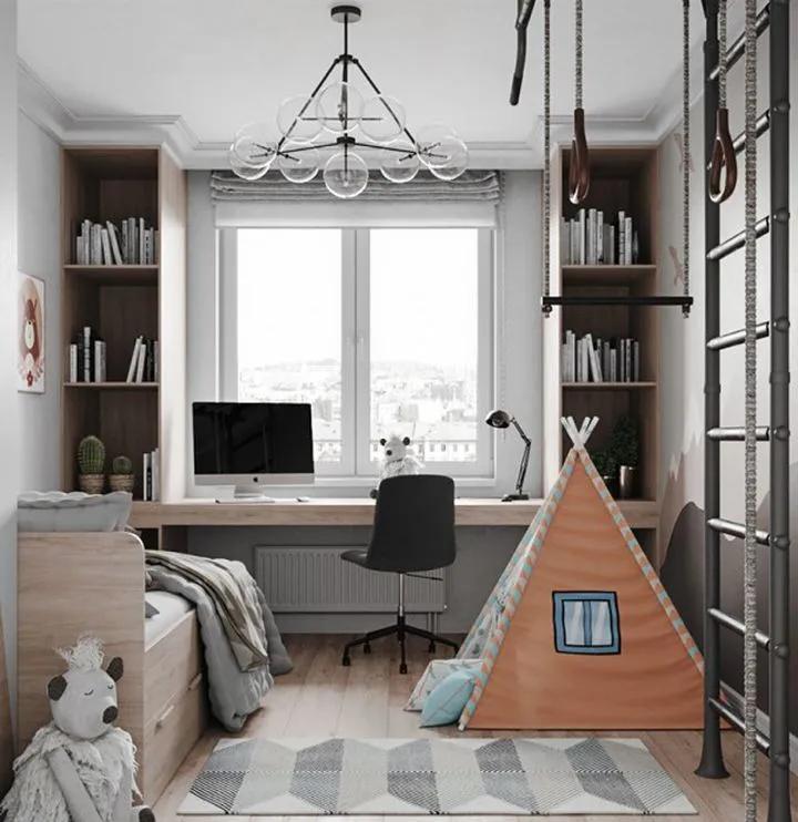 不足7平米的儿童房怎么装,儿童房太小怎么装比较好