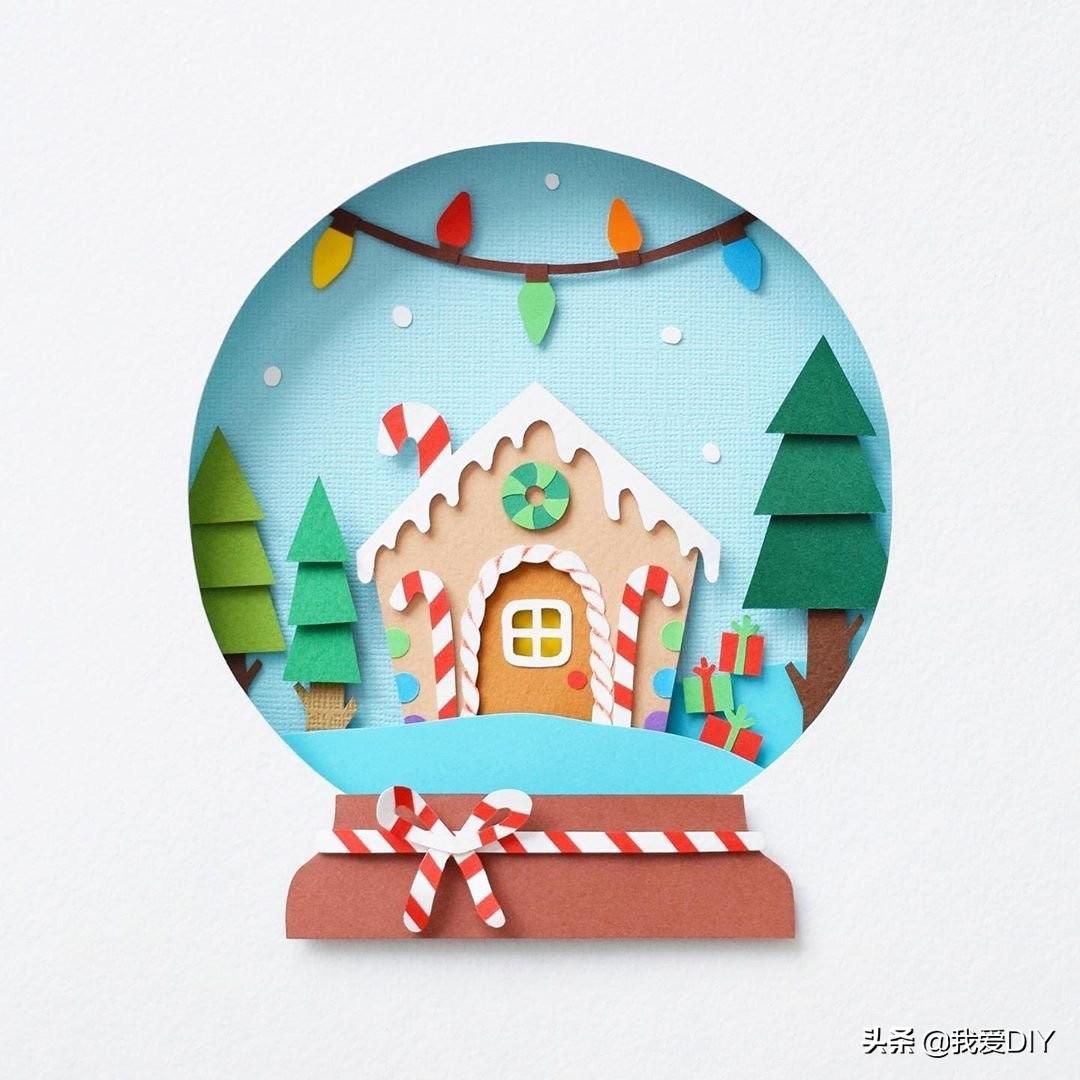 又好看又好玩的手工剪纸教程,剪纸手工教程复杂立体感强