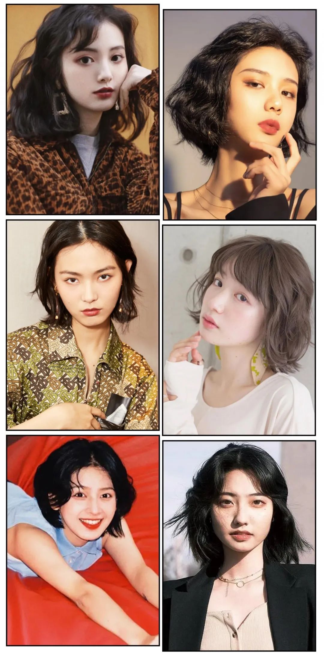 短发烫发2021流行发型40-50岁,2021年显脸小最流行的发型