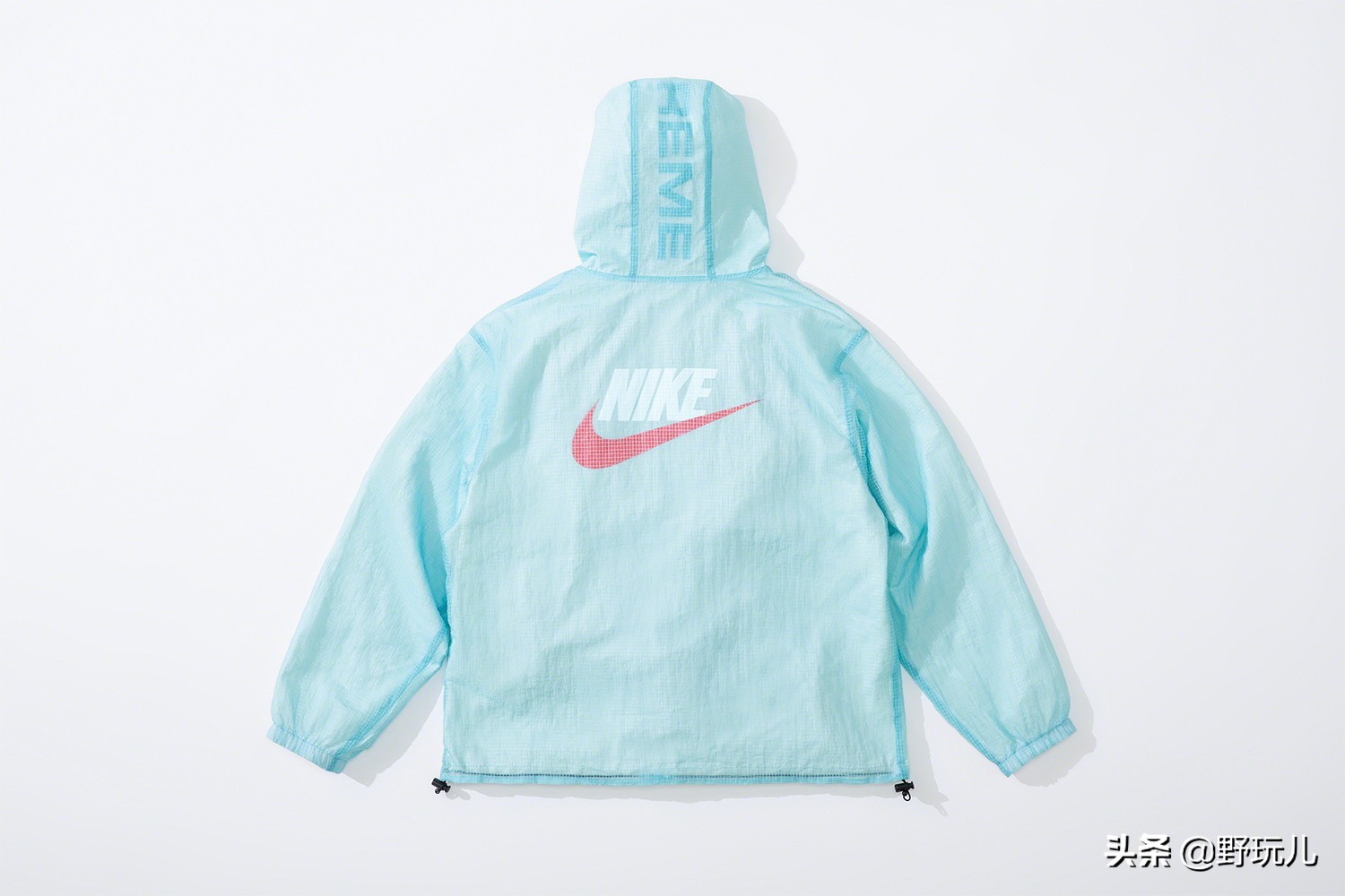 耐克supreme联名两面穿,nikexsupreme双面夹克