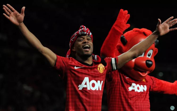 埃弗拉谈在曼联进球视频,红魔曼联5比1