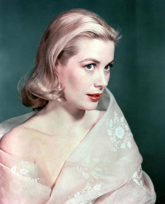 格蕾丝凯利奥黛丽赫本合影,格蕾丝凯利时期的好莱坞女星