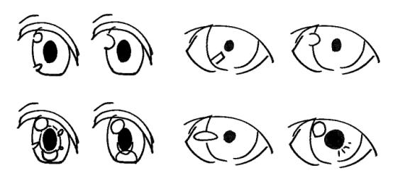 如何画正侧眼睛简单的方法,怎么画眼睛真正的眼睛用铅笔画