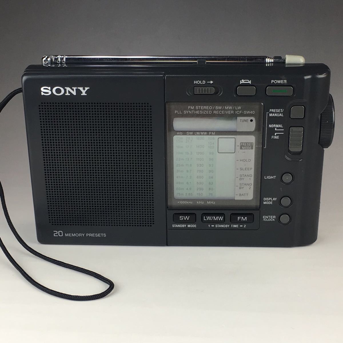 索尼收音机icfj40,索尼icf-29收音机评测