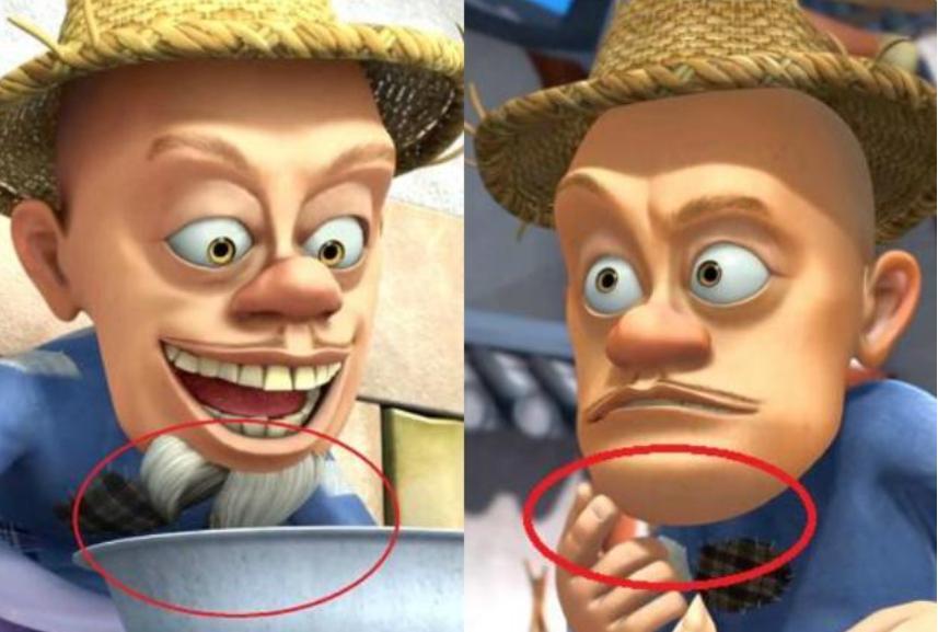 动漫中不实际的穿帮镜头,叶罗丽诡异穿帮镜头