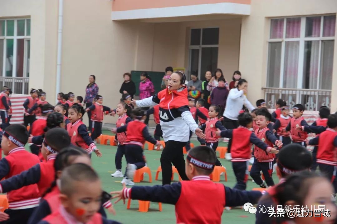 体操活动幼儿园,沁水新乐幼儿园体操