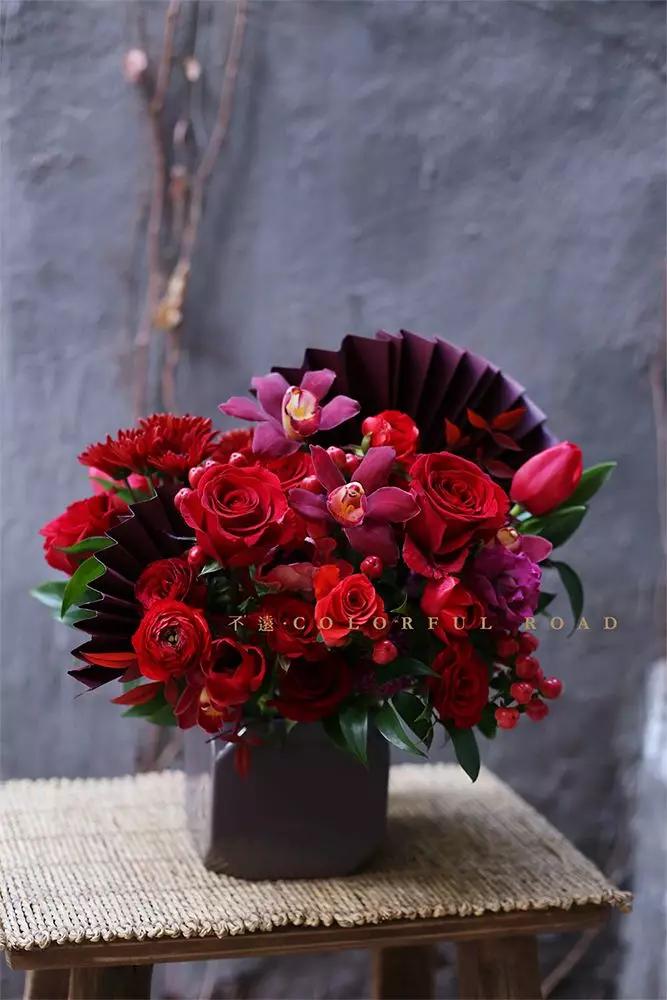 有年味儿的主题,有新年味儿的花