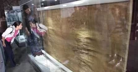 慈禧棺椁老照片,慈禧墓里陪葬品的图