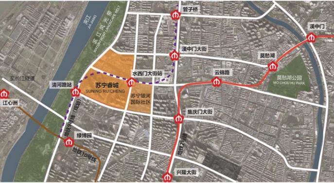 南京鼓楼苏宁睿城板块商业规划,苏宁睿城什么时候建的