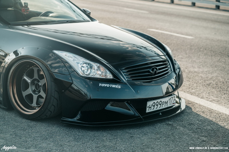 英菲尼迪g37外观改装2010款,英菲尼迪g37改装lb包围效果