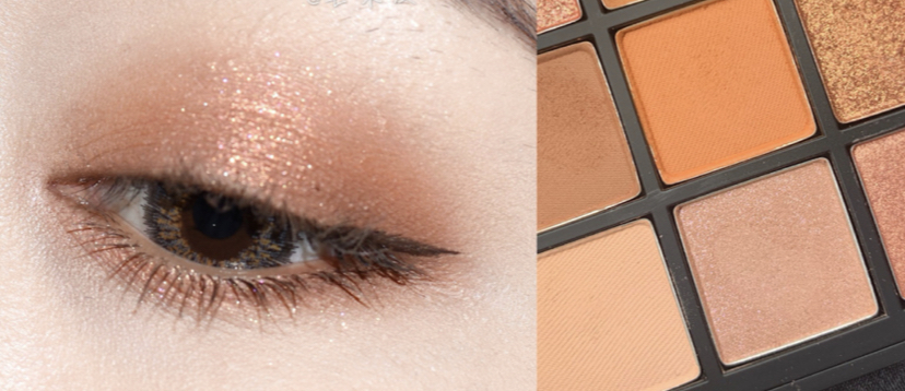 3ce眼影dearnude和smoother对比,3ce最好用最日常的眼影盘