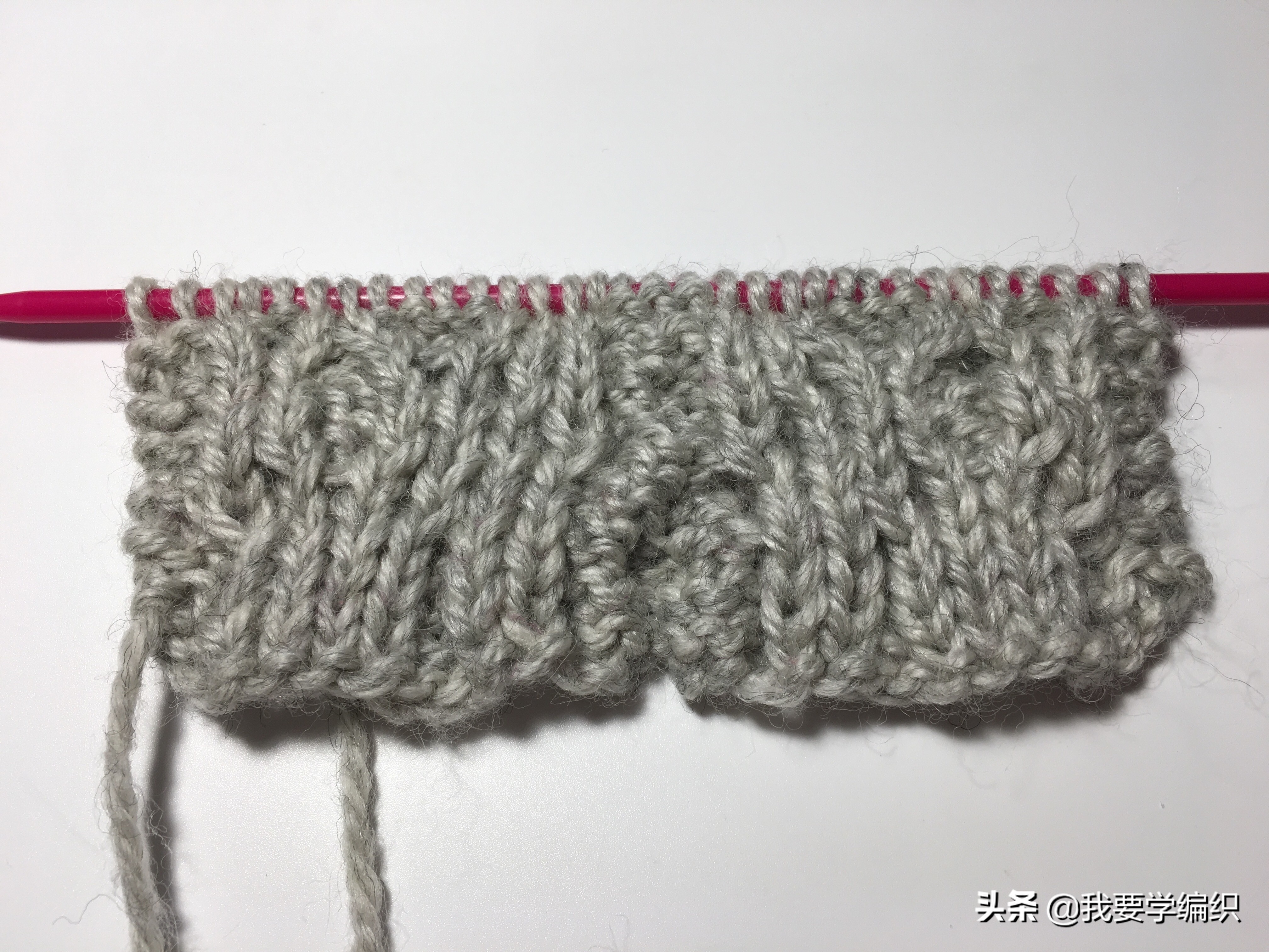 双扭麻花围巾教程,经典麻花围巾教程