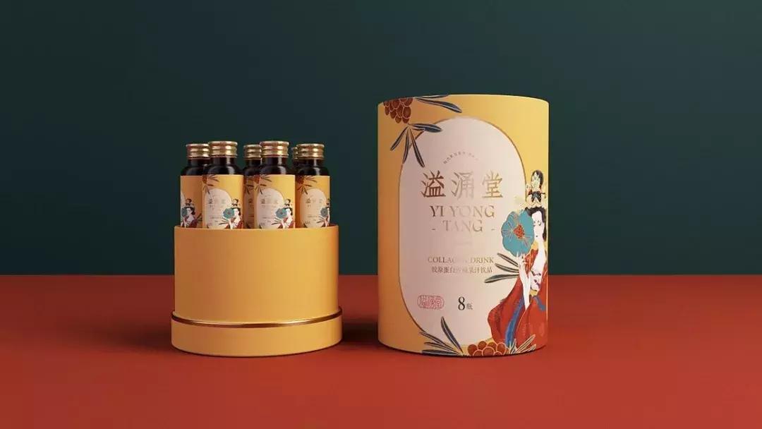 食品包装设计插画风,包装设计中国风元素