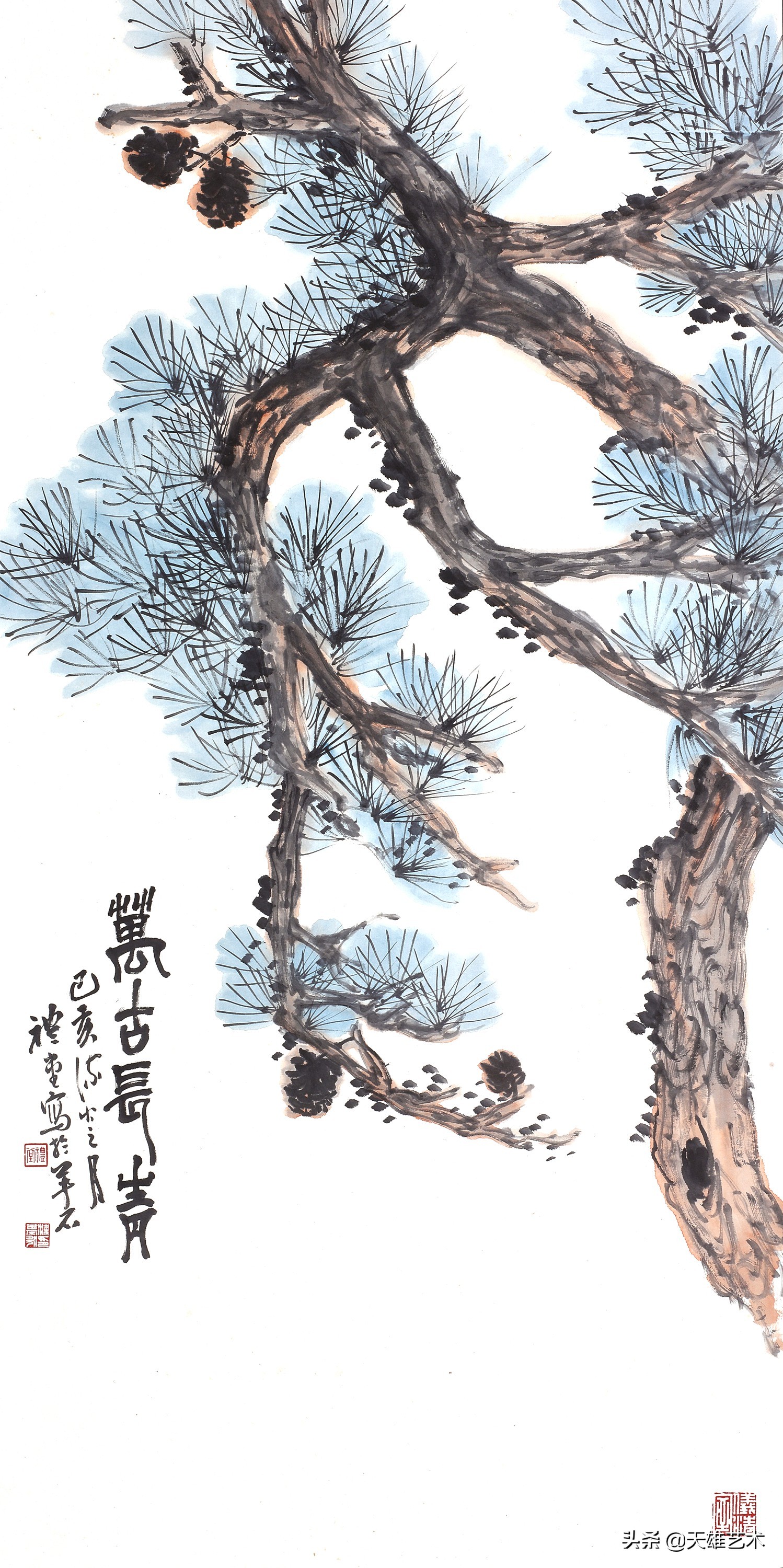 梁基永国画全集,梁基永书画作品欣赏