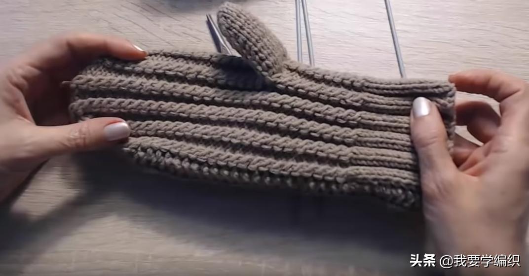 织手套用什么线最保暖,织半截露指手套的教程