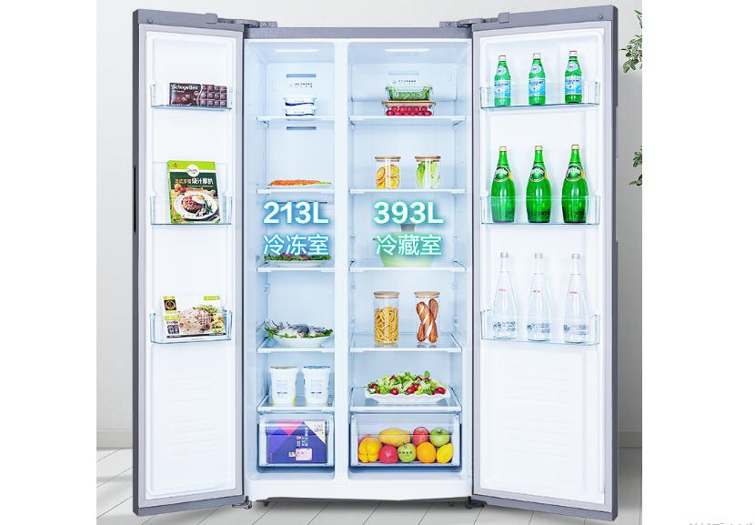 十字对开门冰箱尺寸一览表,美的十字对开门冰箱推荐