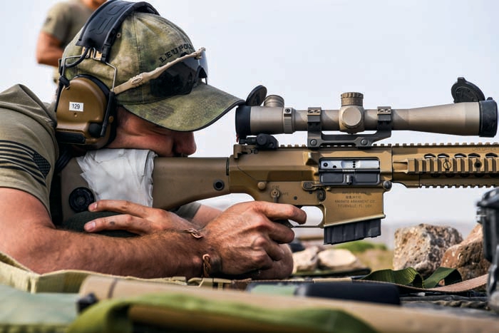 m110sass半自动狙击步枪,美军m110a1狙击步枪