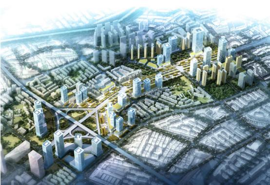 昆明未来的规划实景效果图,昆明东部商务区效果图