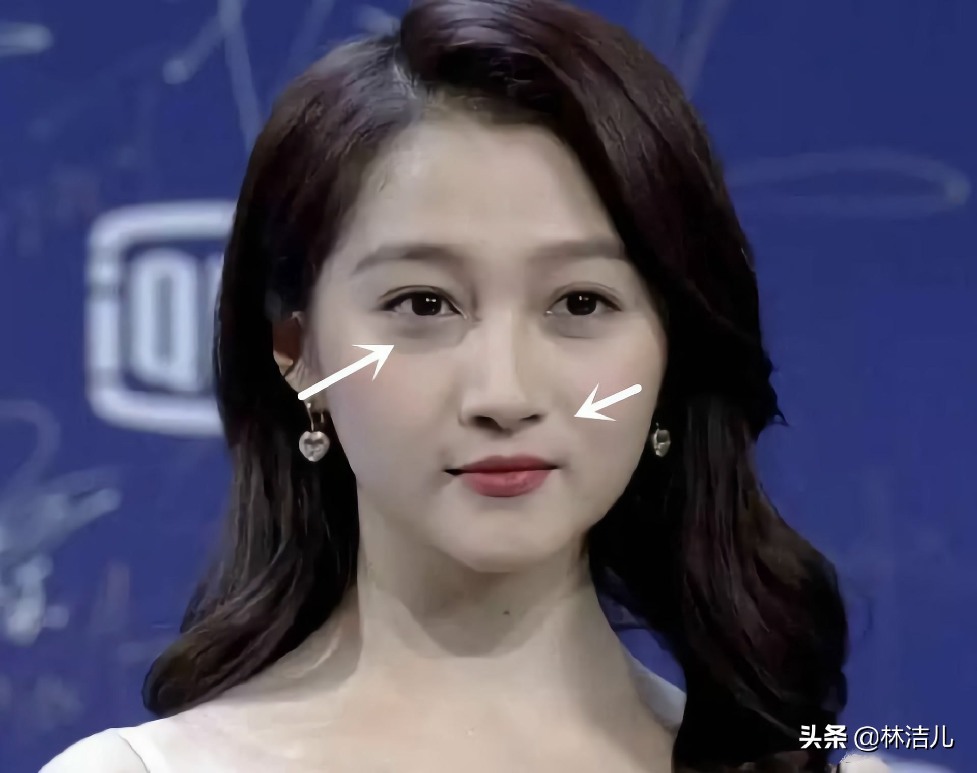 关晓彤的极线眼妆,关晓彤清冷感眼妆教程