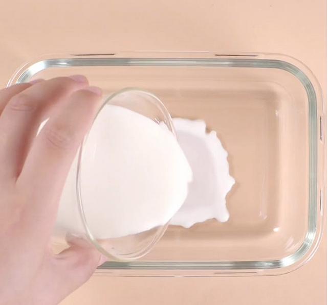 牛奶芒果布丁加白凉粉的做法,美味的芒果牛奶布丁来啦简单易学