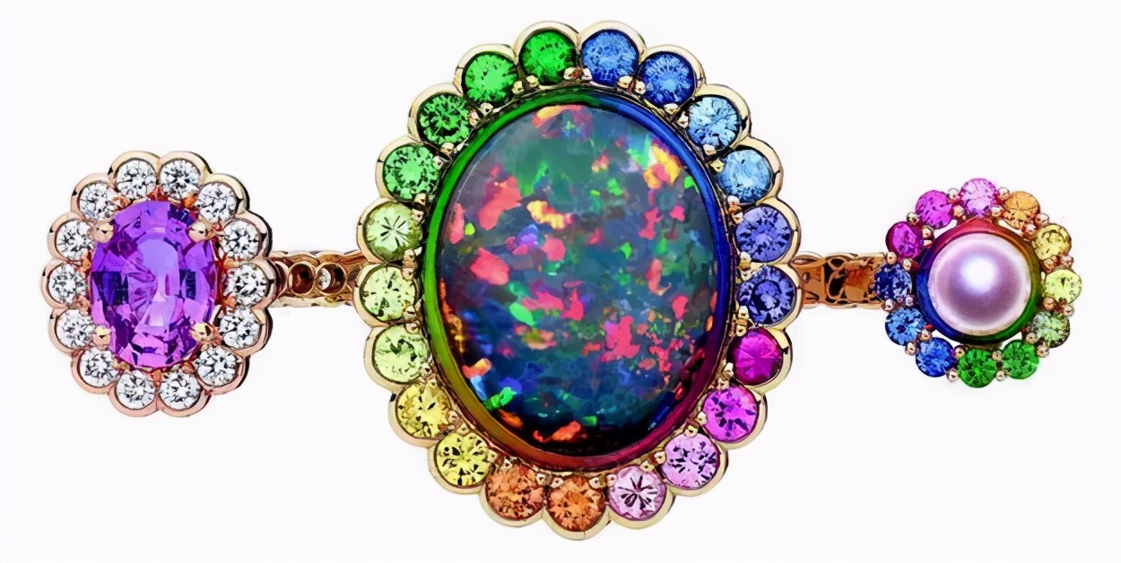 欧泊首饰,顶级欧泊宝石