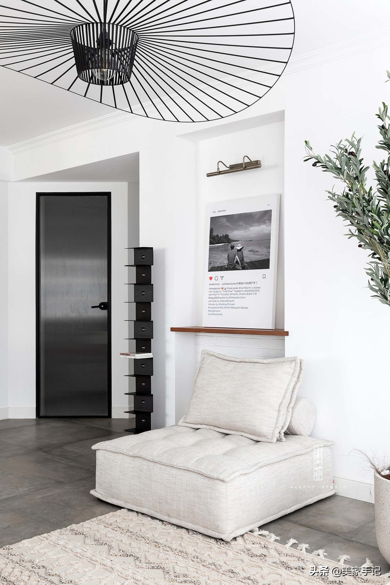 大面积留白风格装修,留白设计装修