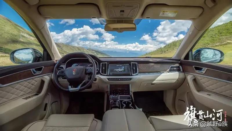 2021款红旗hs7旗贯山河,红旗hs7旗享越野试驾视频