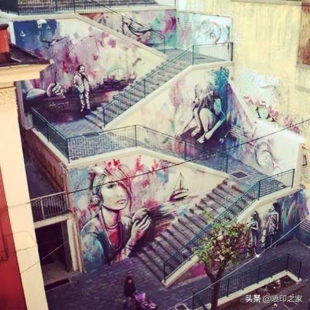 楼梯踏步广告宣传设计,楼梯间广告宣传设计