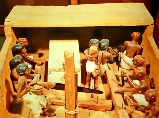 让人震撼的古代兵马俑,古埃及人偶