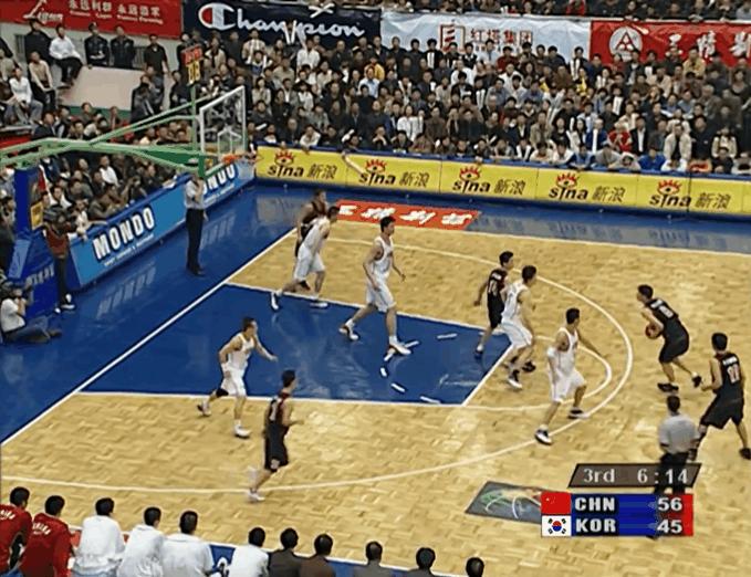 2011年亚洲男篮锦标赛决赛第四节,2003年亚洲男篮锦标赛决赛