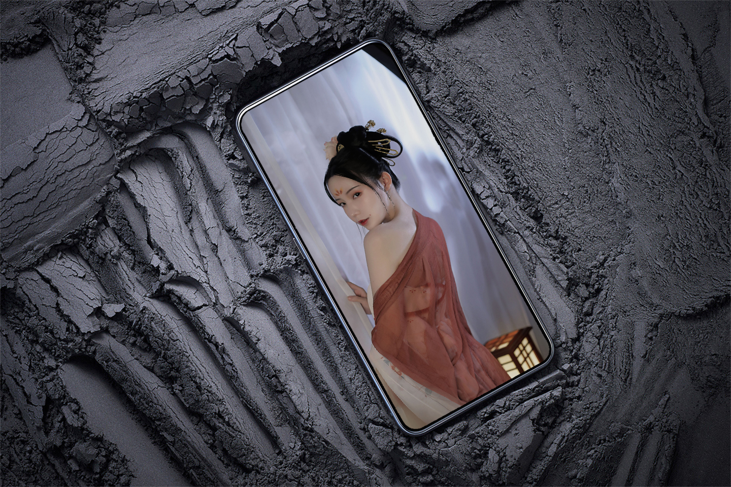 冰蓝色自带仙气杀气的古风壁纸,好看的壁纸女生仙气可爱卡通古风